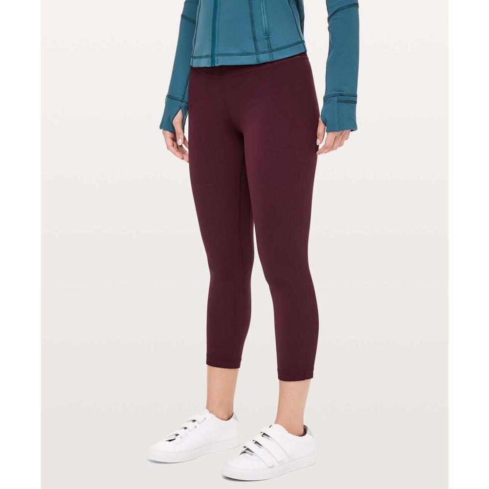 Lululemon Align Crop *21" Dark Adobe - Size: 4